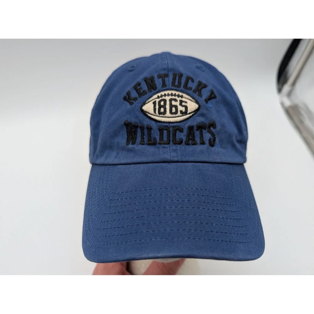 47 Brand Kentucky Wildcats Hat Mens Blue Adjustable 1865 Football Baseball Cap